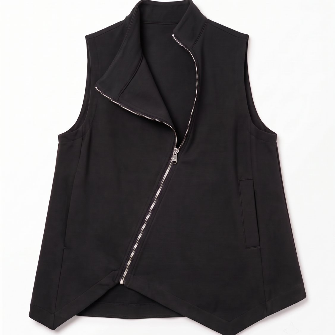 08 Жилет 3 Нити Office цвет черный,р.OverSize