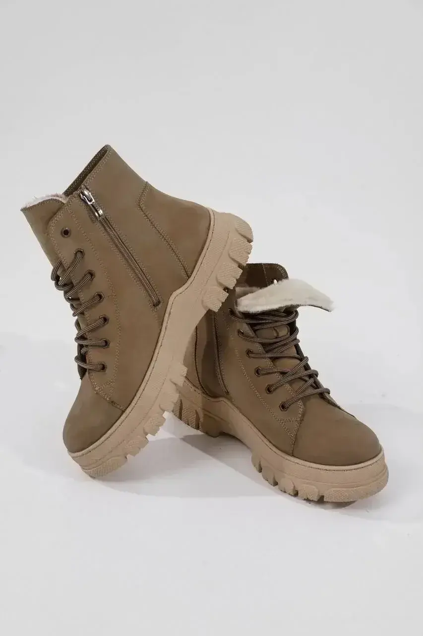 50033 бежевый Ботинки жен BURGERSCHUHE