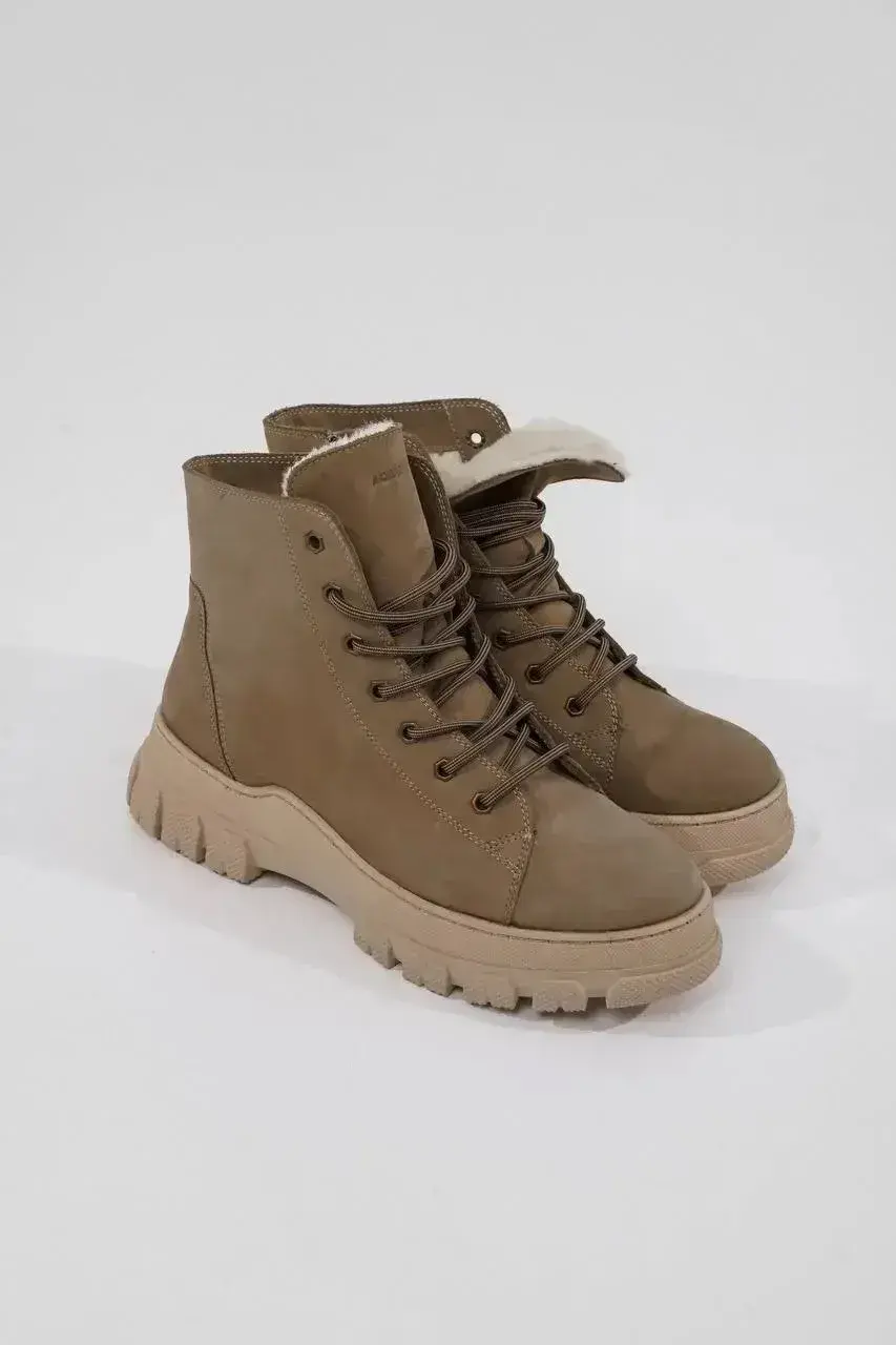 50033 бежевый Ботинки жен BURGERSCHUHE