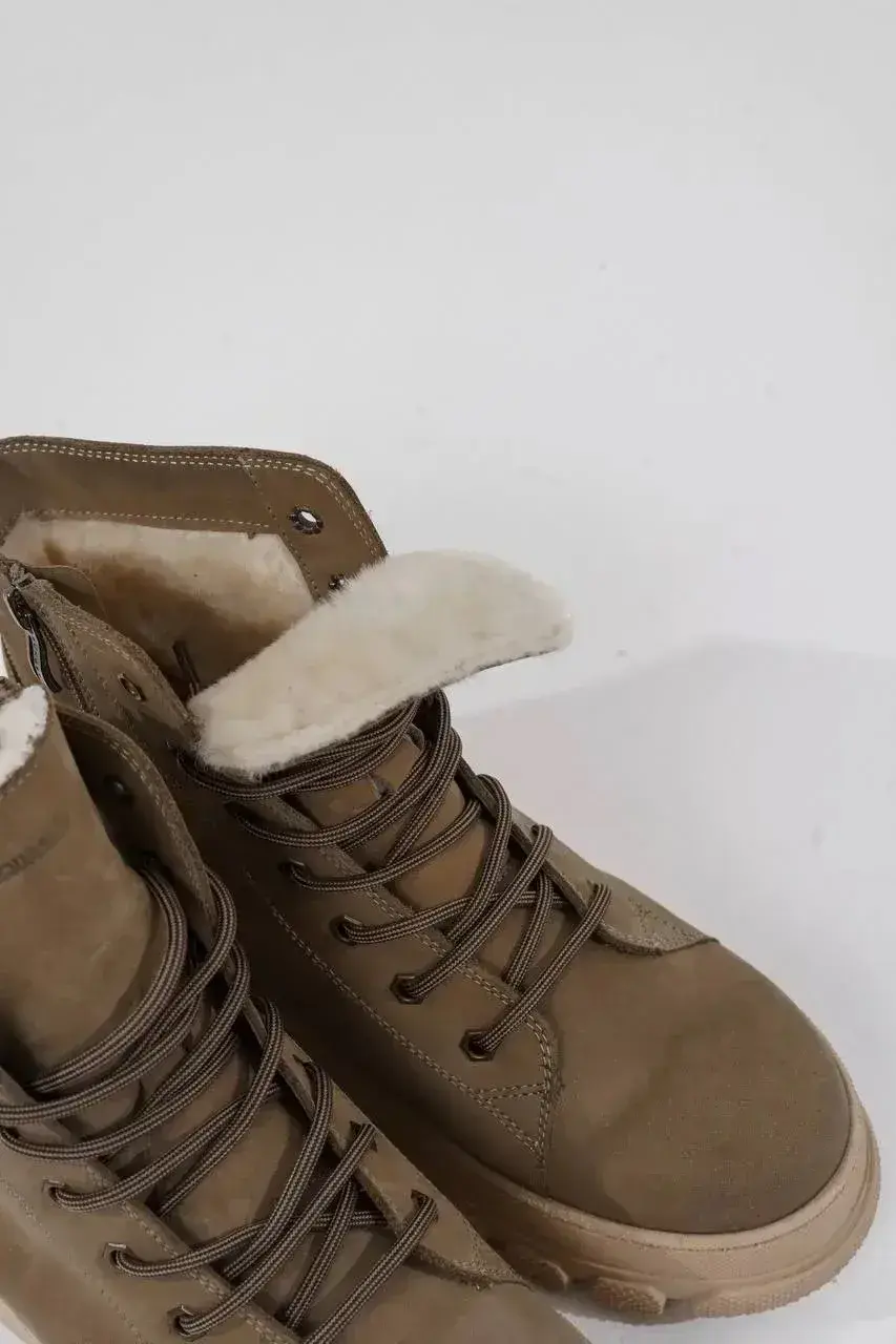 50033 бежевый Ботинки жен BURGERSCHUHE