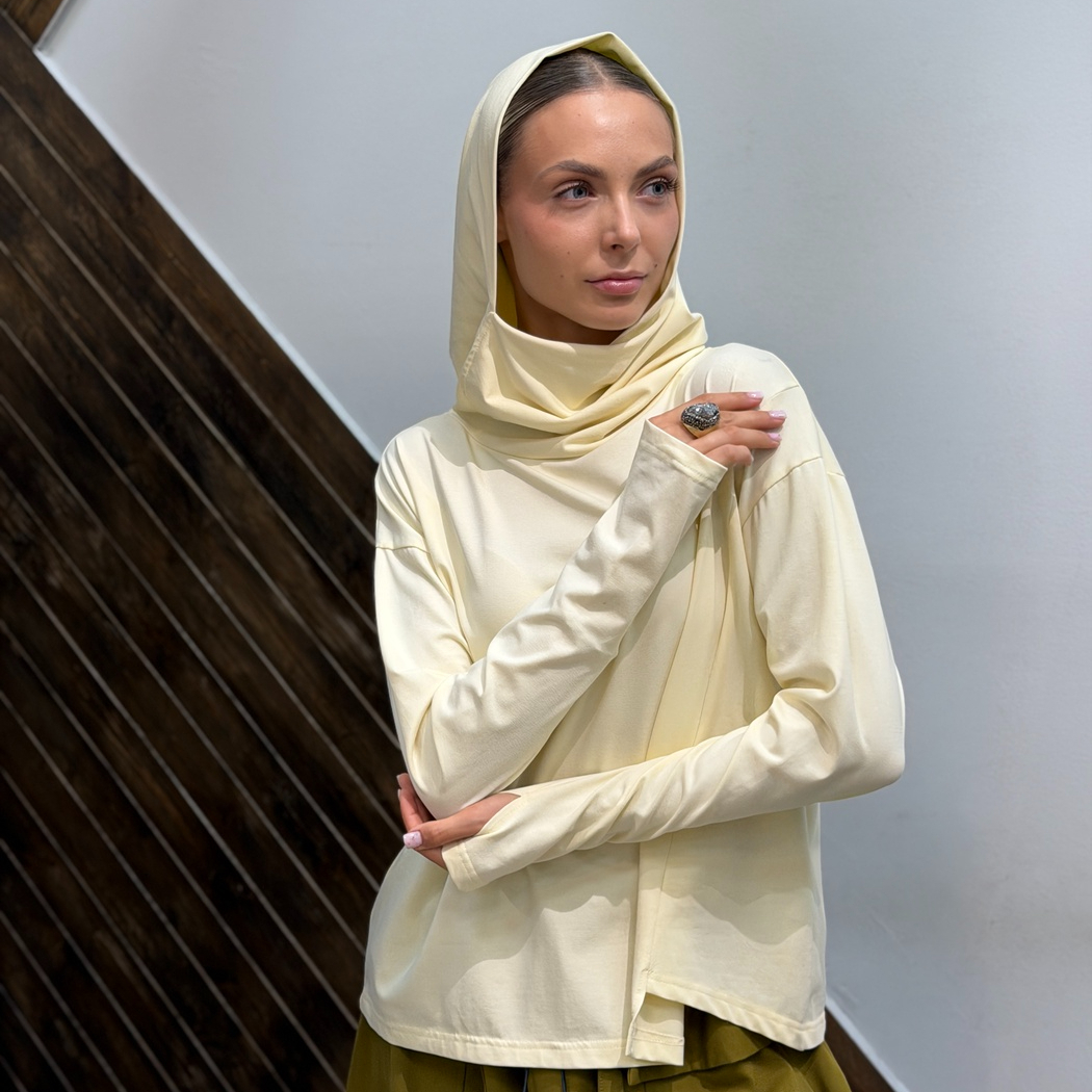 01 Свобода Худи цвет Жёлтый, р OverSize