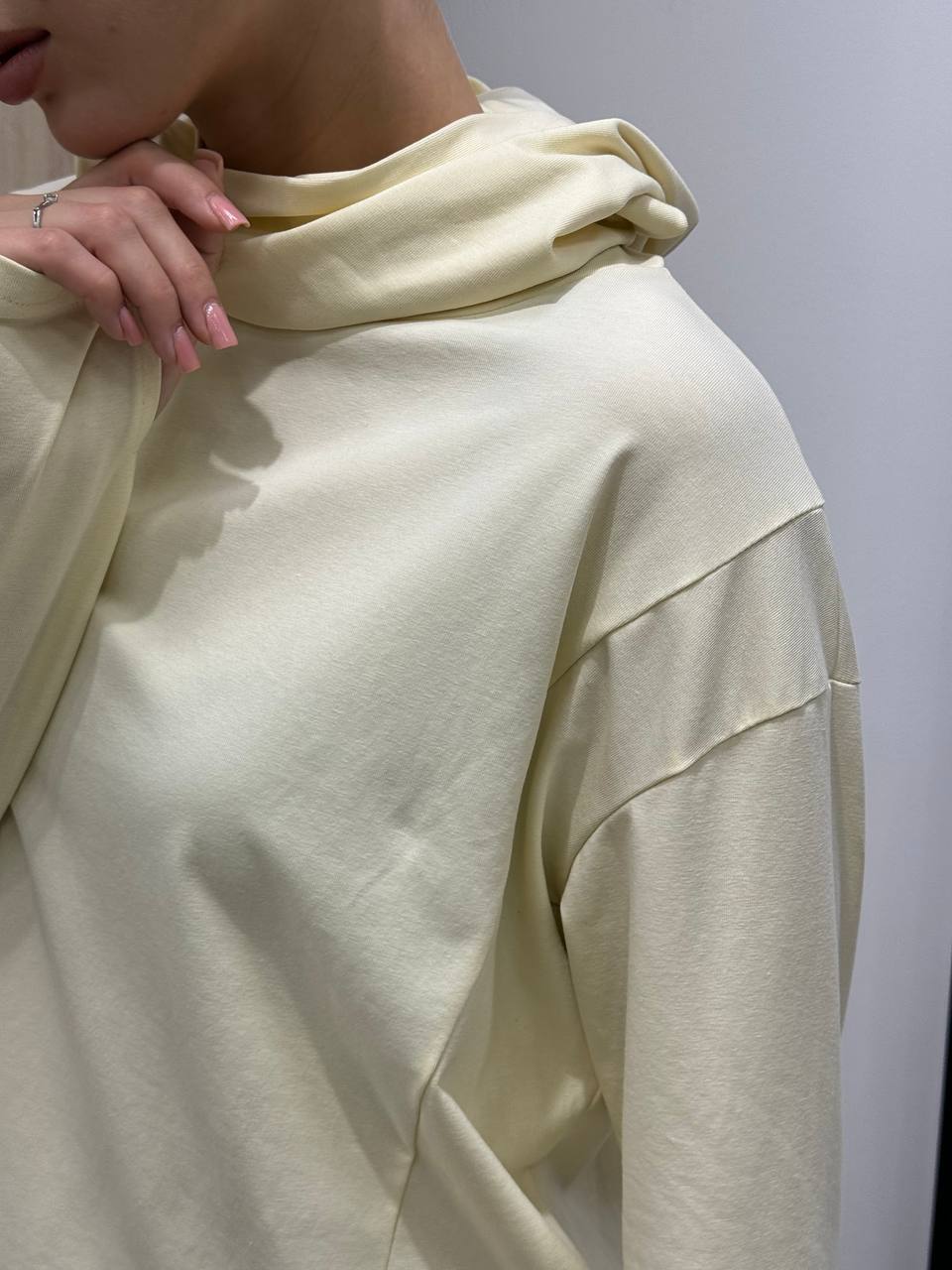 01 Свобода Худи цвет Жёлтый, р OverSize