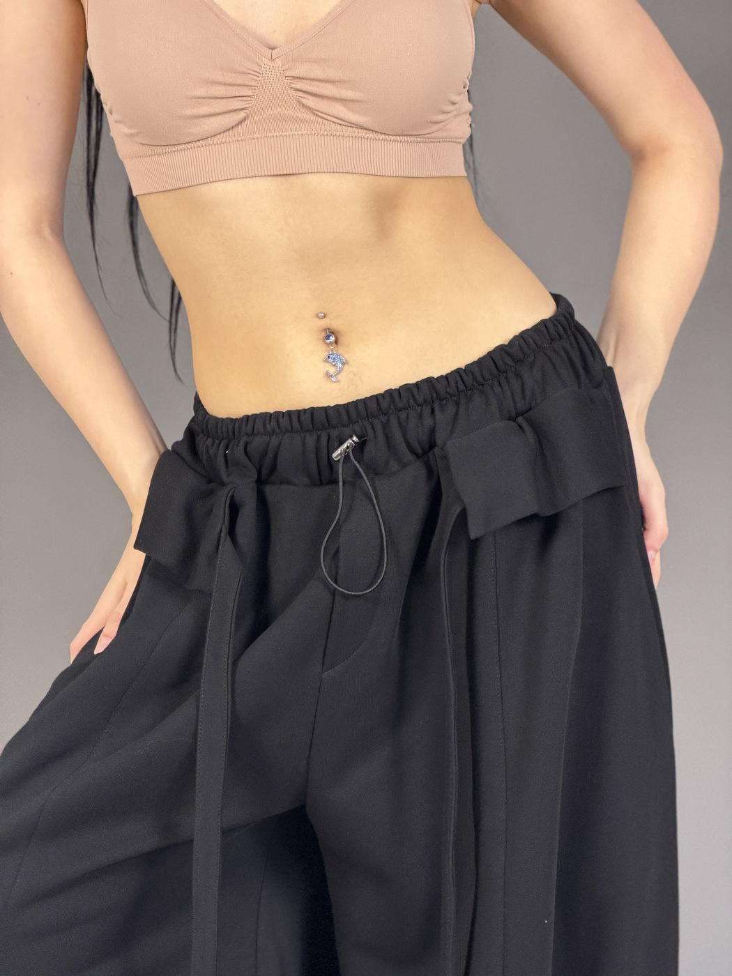 216  Брюки 3НИТИ цвет Чёрный, р OneSize
