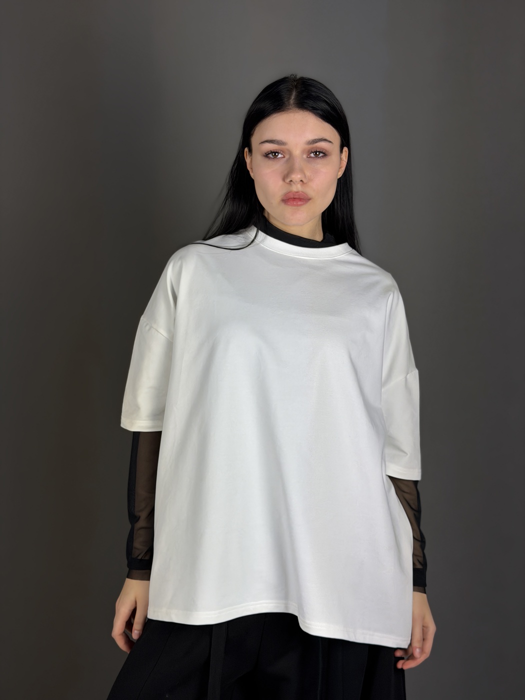 107 Футболка 2Нити цвет Белый, р OneSize