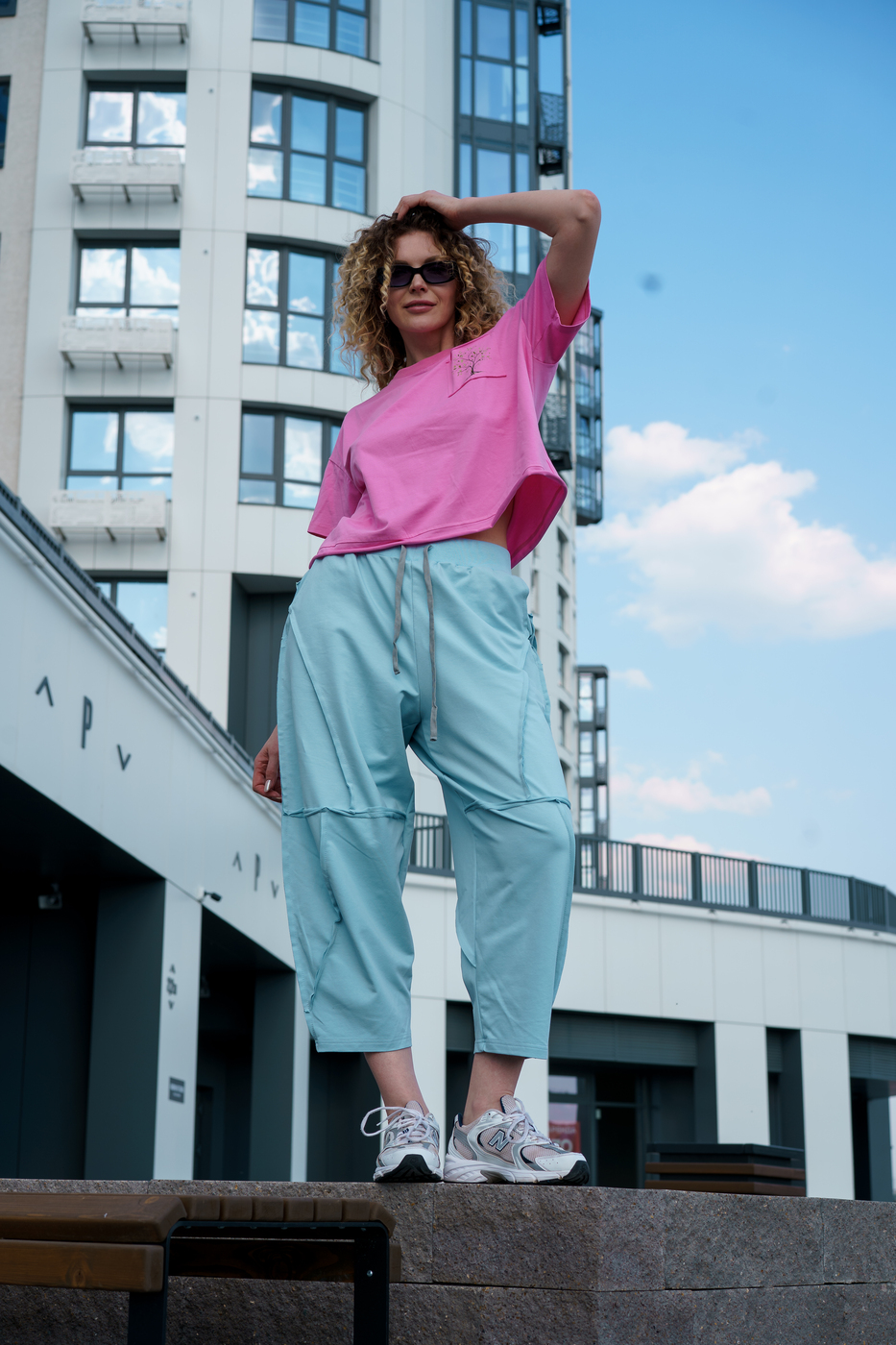 212 Premium Брюки 2НИТИ цвет Голубой, р OneSize