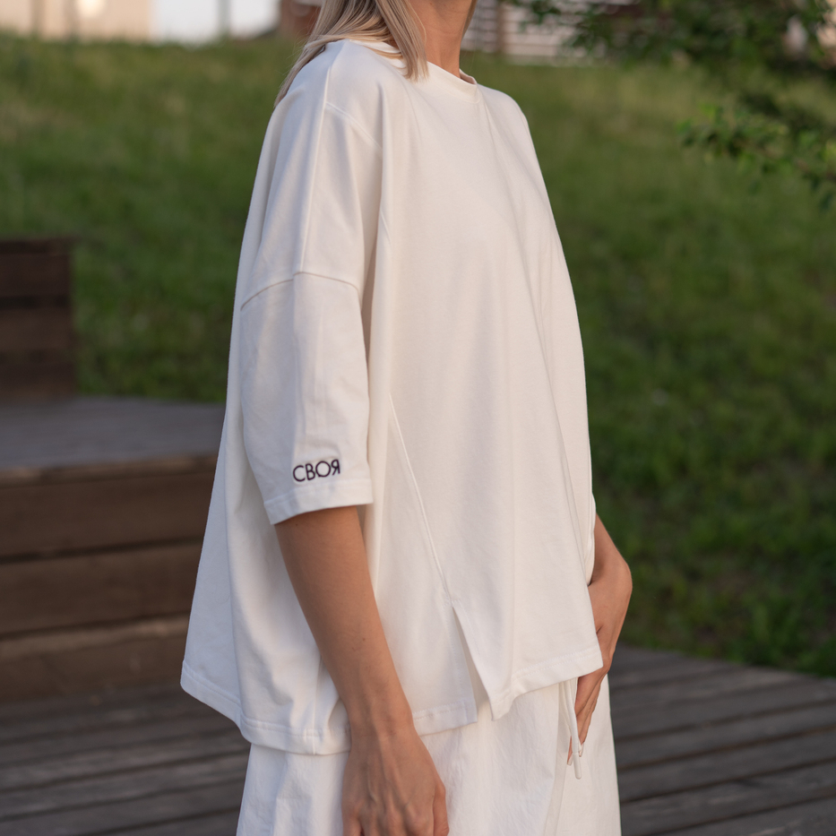 116 СВОЯ Футболка цвет Белый, р ONESIZE