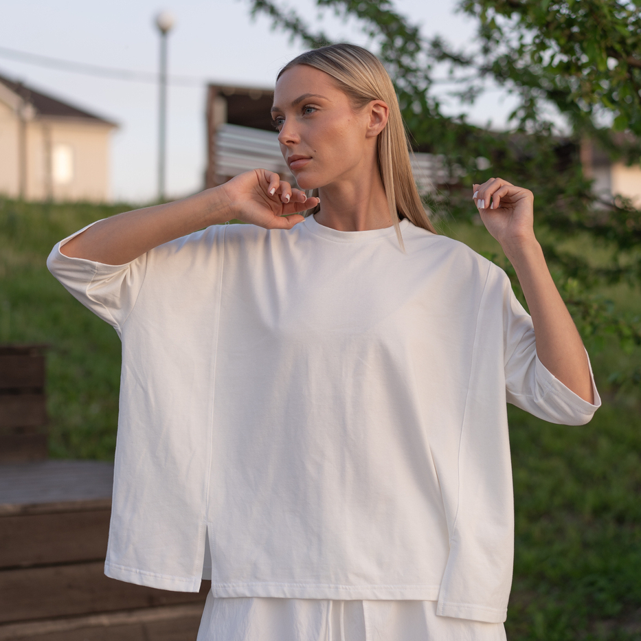 116 СВОЯ Футболка цвет Белый, р ONESIZE