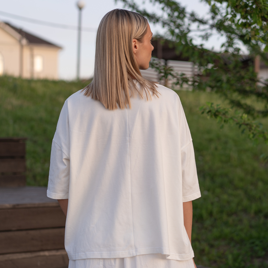 116 СВОЯ Футболка цвет Белый, р ONESIZE