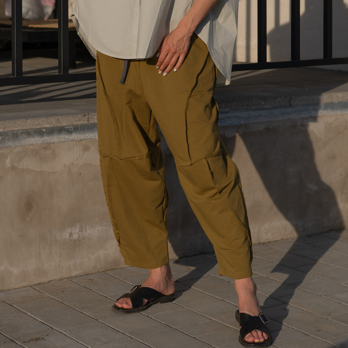 212 Premium Брюки 2НИТИ цвет Оливковый, р OneSize