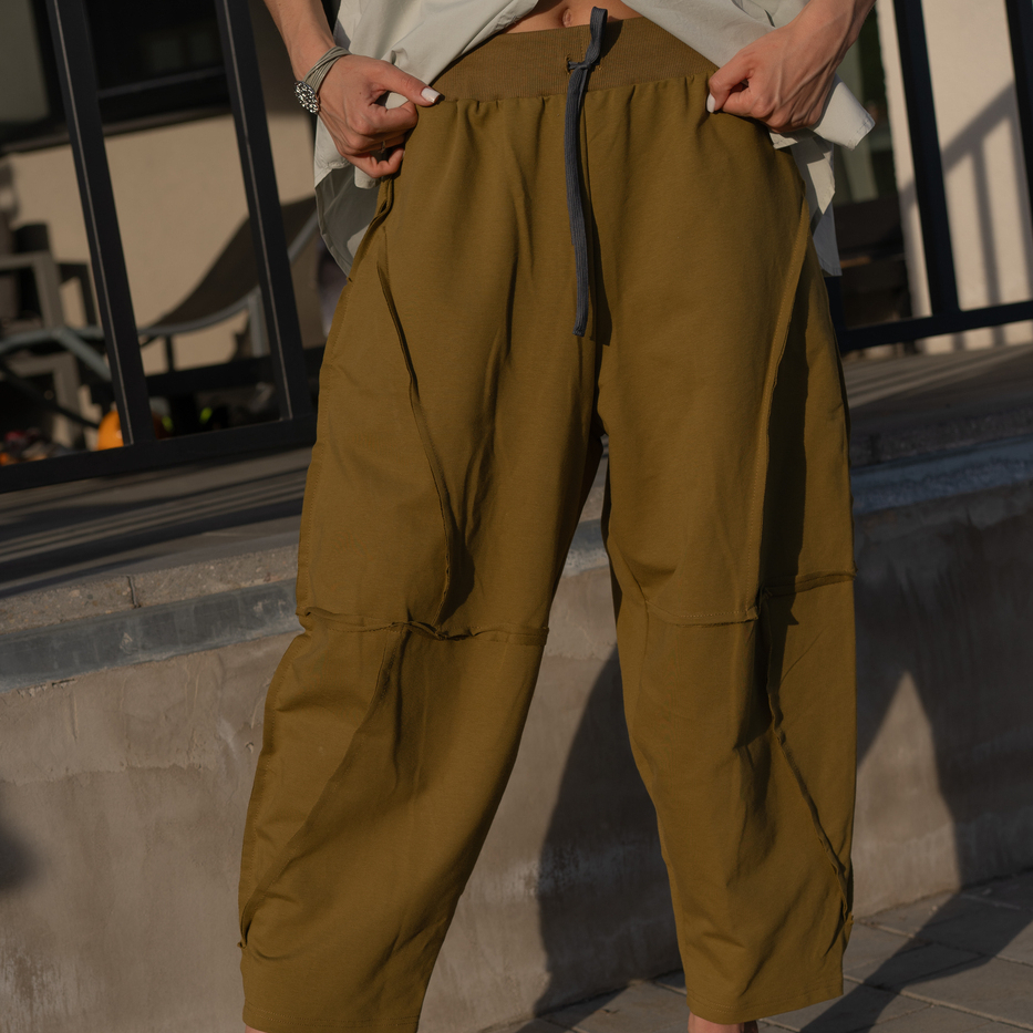 212 Premium Брюки 2НИТИ цвет Оливковый, р OneSize
