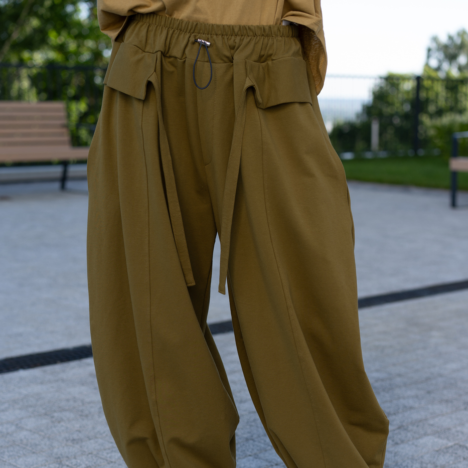 216 Брюки 2НИТИ цвет Оливковый, р ONESIZE