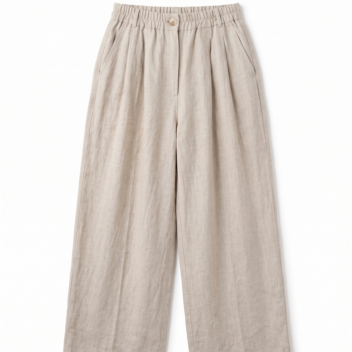 3006 Брюки цвет Св. Бежевый, р ONESIZE