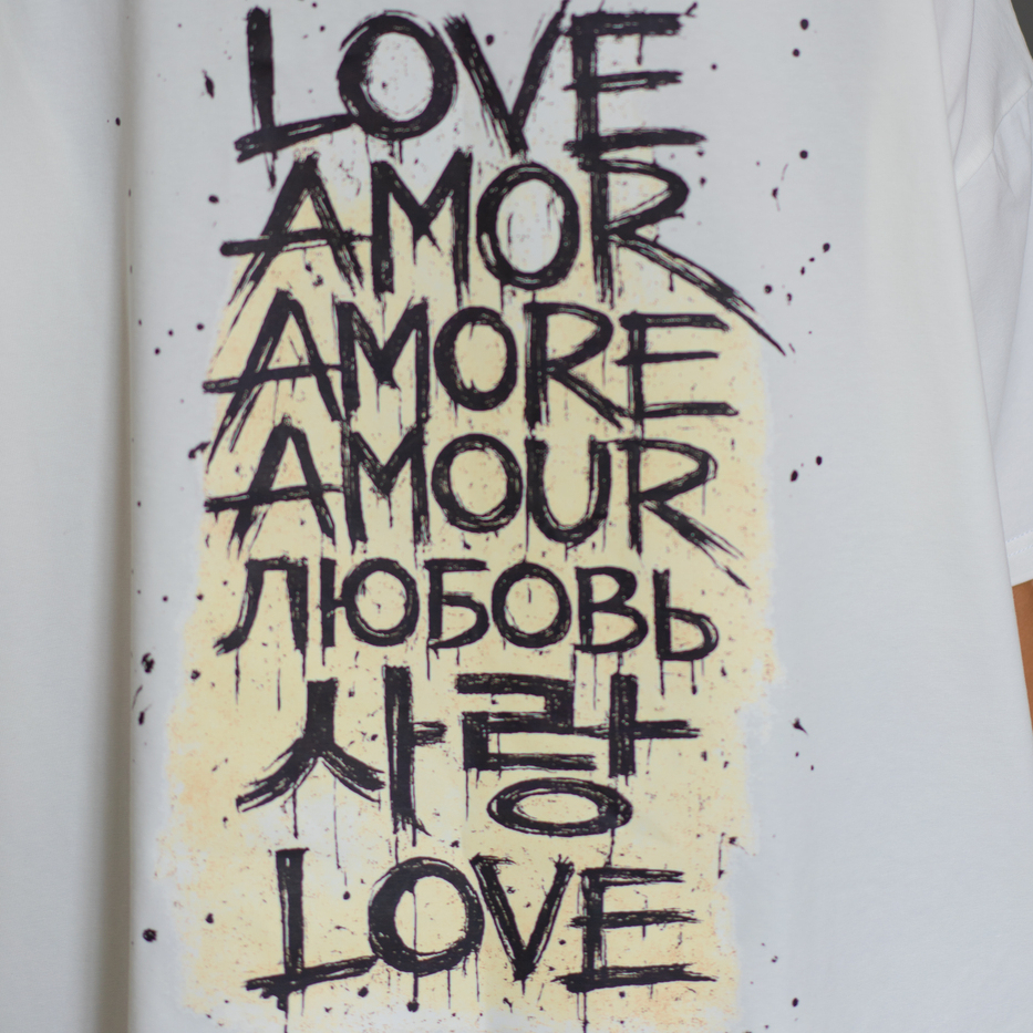 107 Футболка AMORE цвет Белый, р ONESIZE